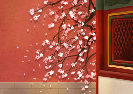 墙窗户故宫的春分gif高清图片