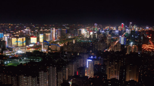 武汉光谷步行街都市风貌 GIF高清图片