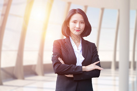 女阳光商务女士设计图片