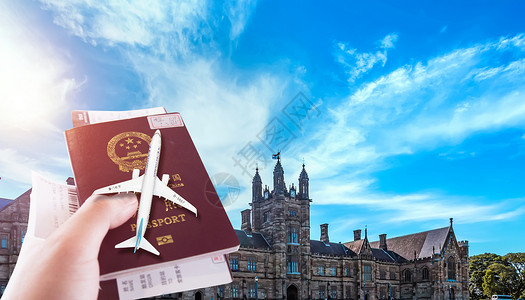 身份证护照旅行设计图片