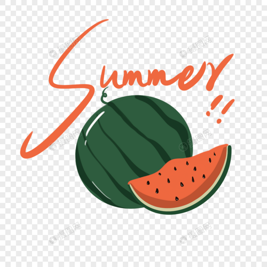 夏天必备水果西瓜图片