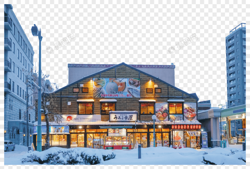日本雪景图片