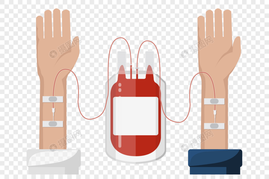 献血中的手臂图片