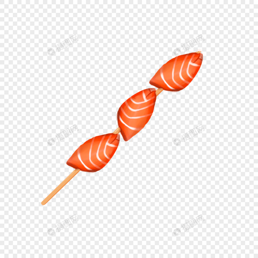 素虾串串图片