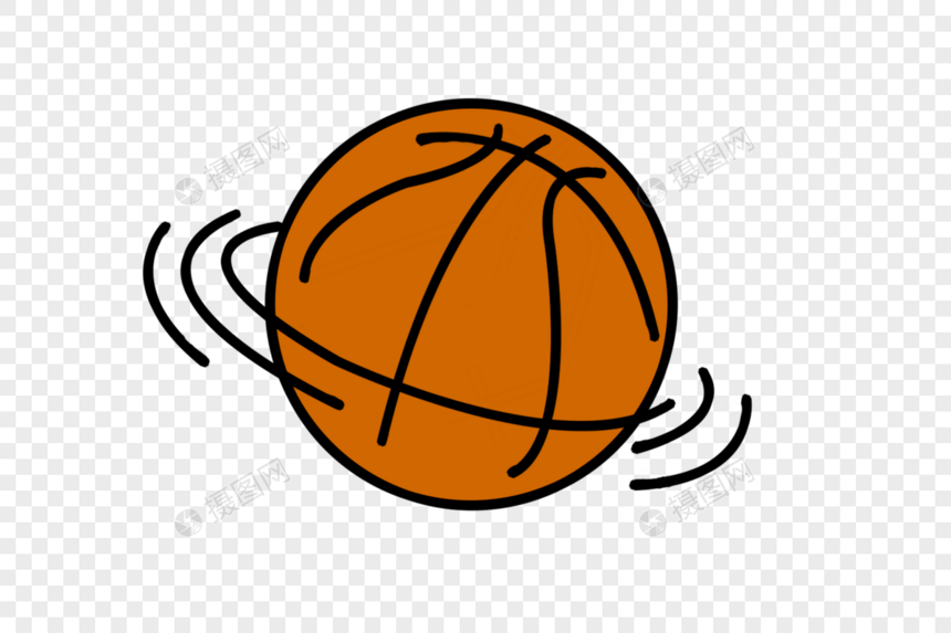 NBA篮球元素图片
