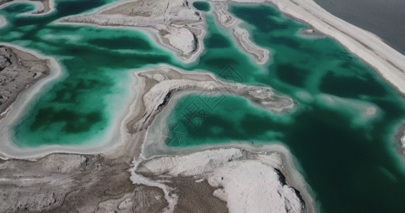 青海旅拍航拍湖面GIF高清图片