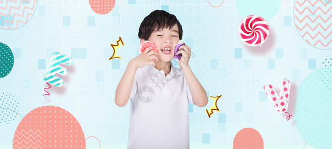 儿童牙刷六一儿童节设计图片