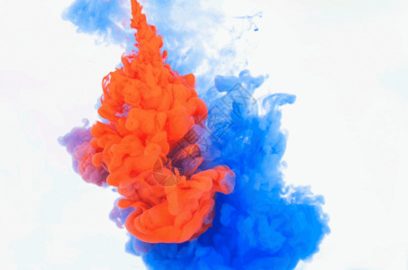 彩色艺术刺绣色彩液体流动素材gif高清图片
