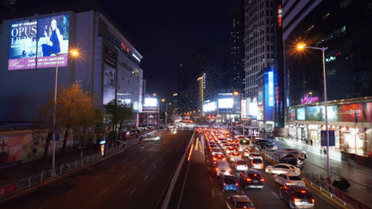 老南京路南京路夜景GIF高清图片