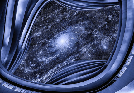 创意合成图片银河soho三巨头gif高清图片