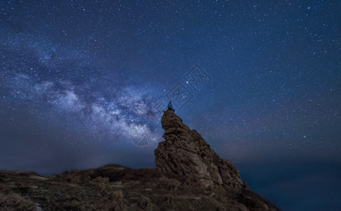 人与星空素材星野猎人gif高清图片