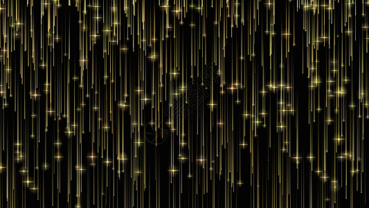 黄色放射星光星光闪闪的粒子线条gif高清图片