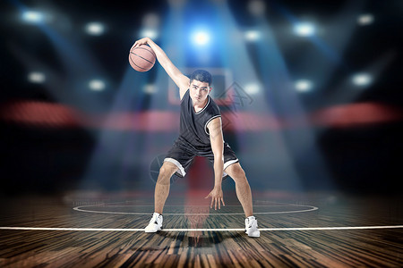 扣篮篮球运动设计图片