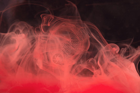 红色颜料效果色彩液体流动素材gif高清图片