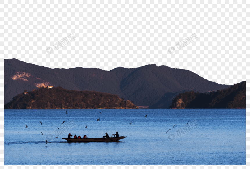 泸沽湖晨曲图片