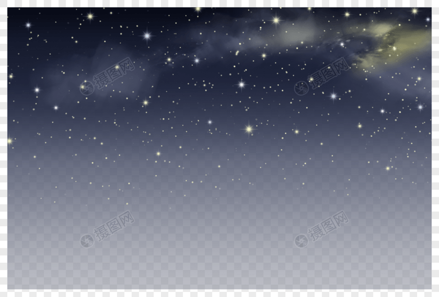 漫天繁星夜空图片