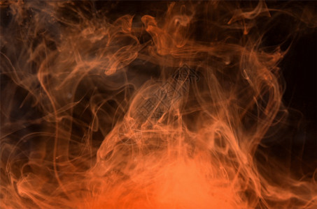 红色火焰元素色彩液体流动素材gif高清图片