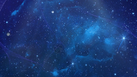 星空沙漠蓝色科技星空gif高清图片