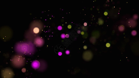 灯光炫彩粒子元素gif高清图片