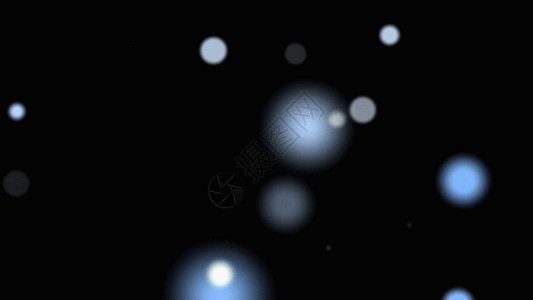 火腿粒粒子光斑背景GIF高清图片