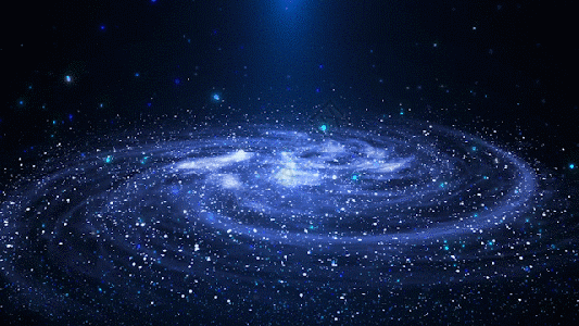 星云宇宙背景GIF图片