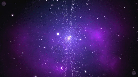 星座唯美唯美粒子星空GIF高清图片