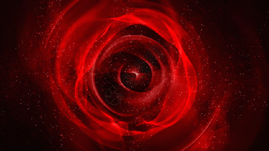 红色漩涡红色唯美粒子gif高清图片