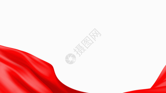 欧盟旗帜红色丝绸螺旋绕圈gif高清图片