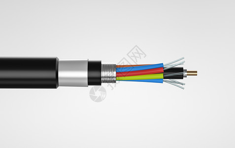 3d光纤光缆模型图片