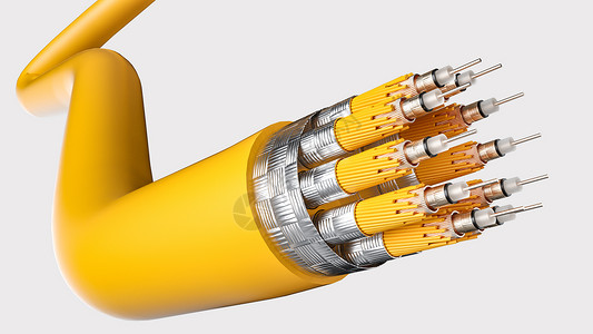 3d科技光纤场景立体高清图片素材