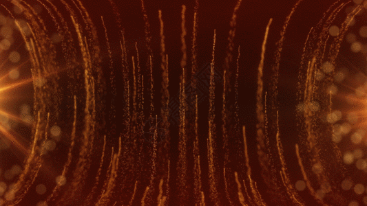 红色粒子背景GIF图片