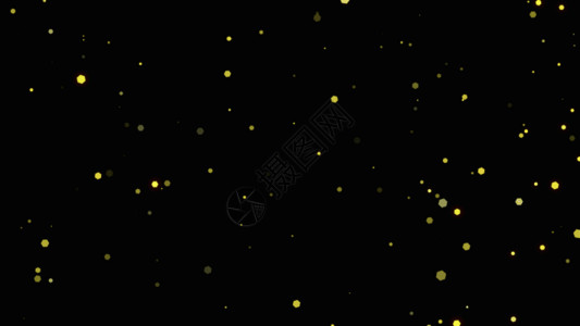 金色粒子动画GIF粒子素材高清图片素材