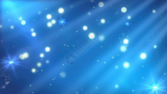 企业招商素材蓝色粒子闪光动画GIF高清图片
