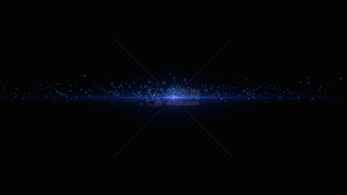 粒子光线动画GIF