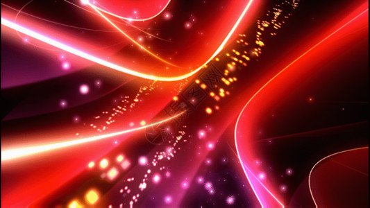 粒子光线漩涡炫彩粒子光线动画GIF高清图片