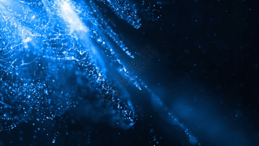 web网站蓝色科技线条粒子GIF高清图片