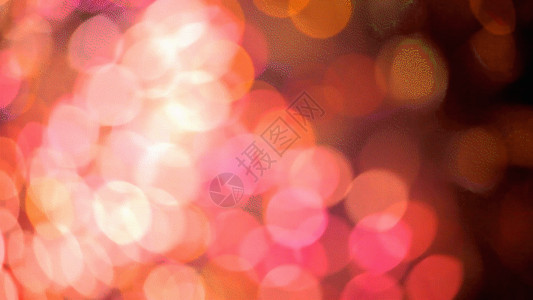 粉红色灯光绚丽粒子光斑动画GIF高清图片