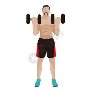 玩手机男性运动健身GIF高清图片