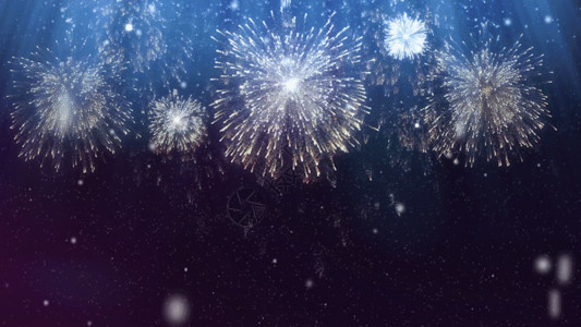 圣诞光斑烟花粒子爆炸GIF高清图片
