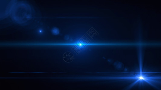 蓝色放射流星雨蓝色科技感粒子放射GIF高清图片