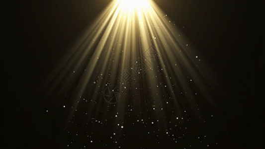 星星和球灯光粒子动画GIF高清图片