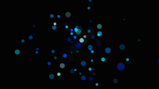 光斑粒子动画GIF图片