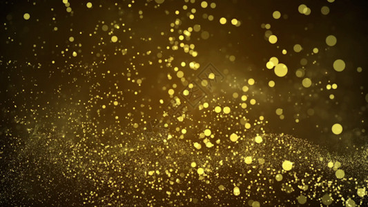 金色粒子光斑动画GIF红色粒子素材高清图片素材