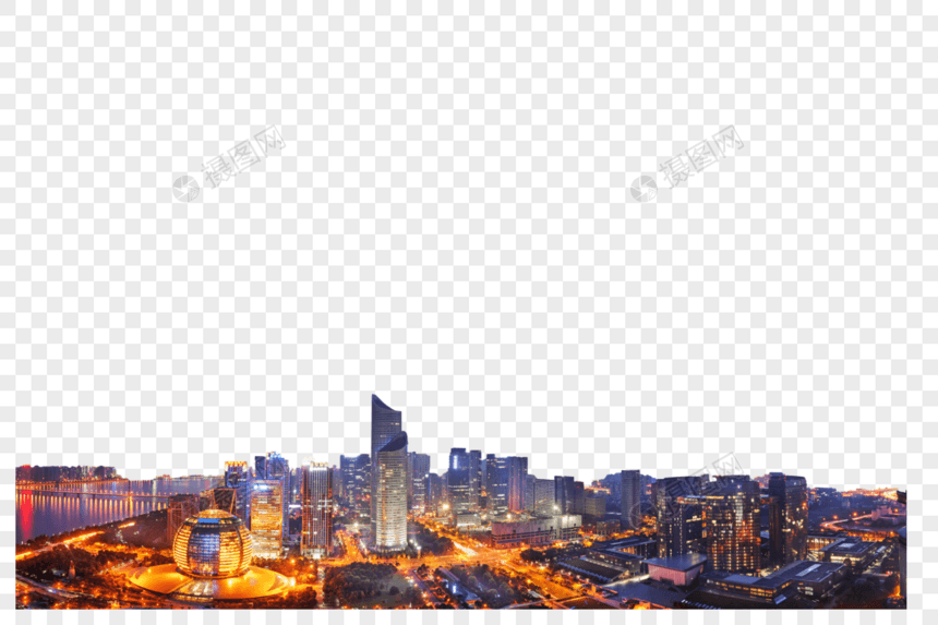 都市夜景图片