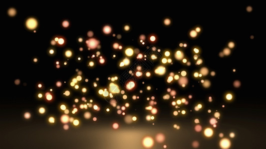 发光的球粒子小球光斑动画GIF高清图片
