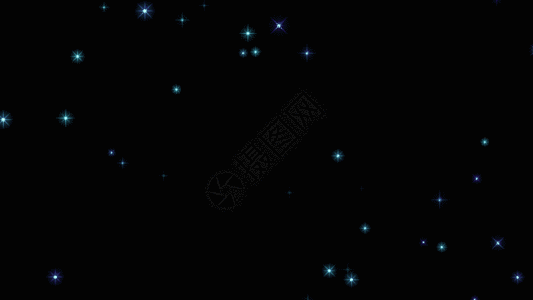 星光粒子动画GIF图片