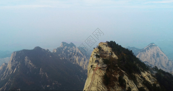 五大名山西岳华山 GIF高清图片