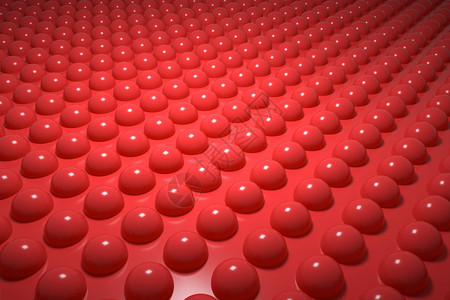 创意3d红色球体背景背景图片