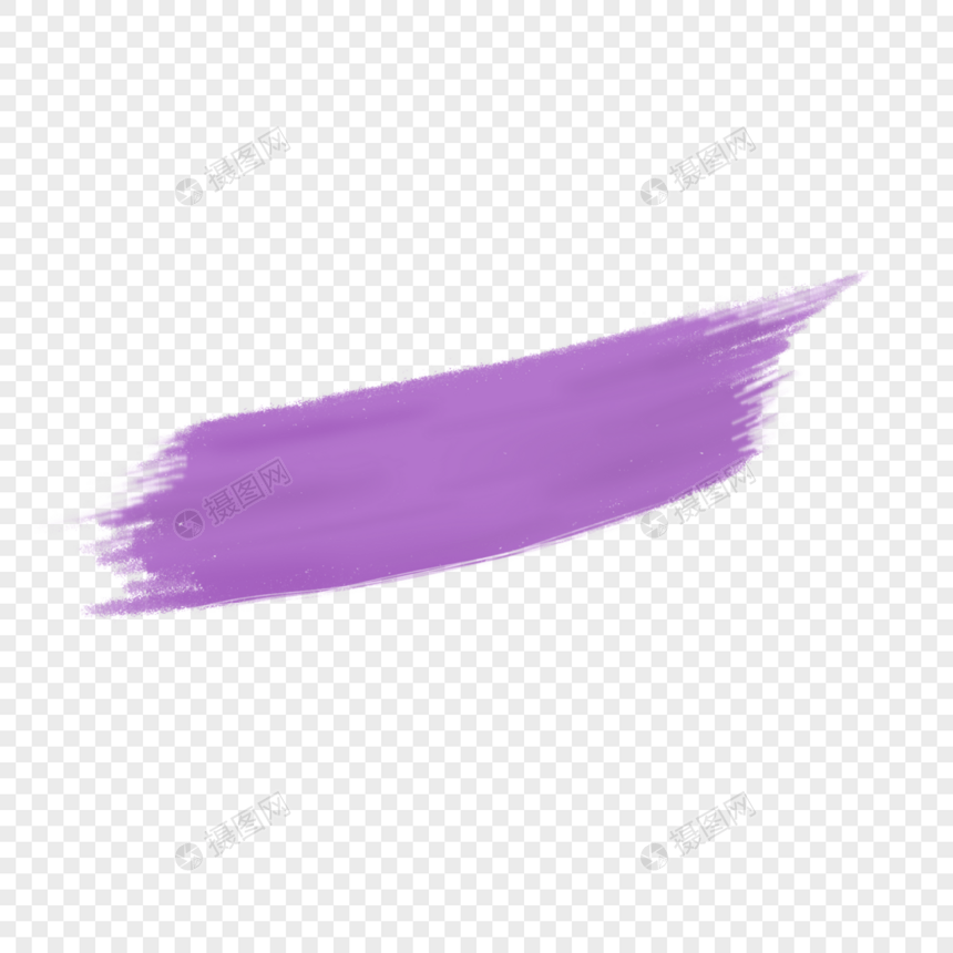 紫色笔触图片