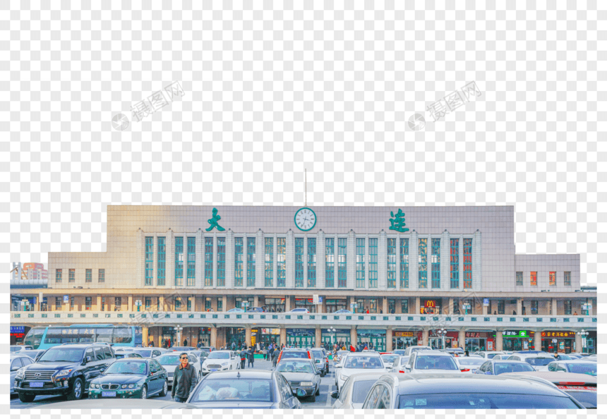 大连火车站图片